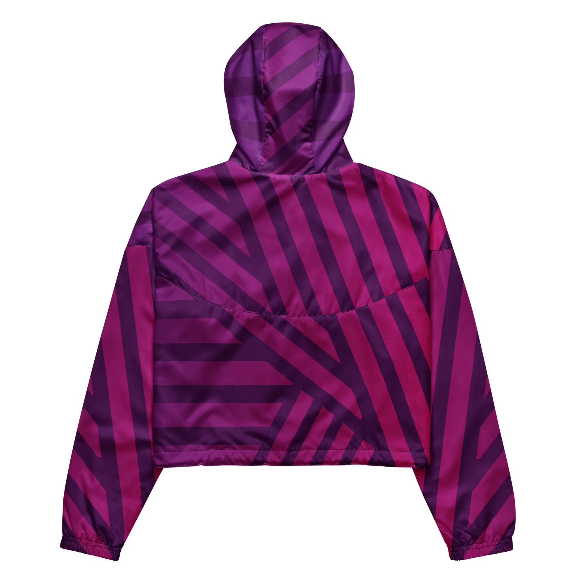 🔥 Zilla Women’s Cropped Windbreaker – Lightweight, Water-Resistant & Trail-Ready Style
