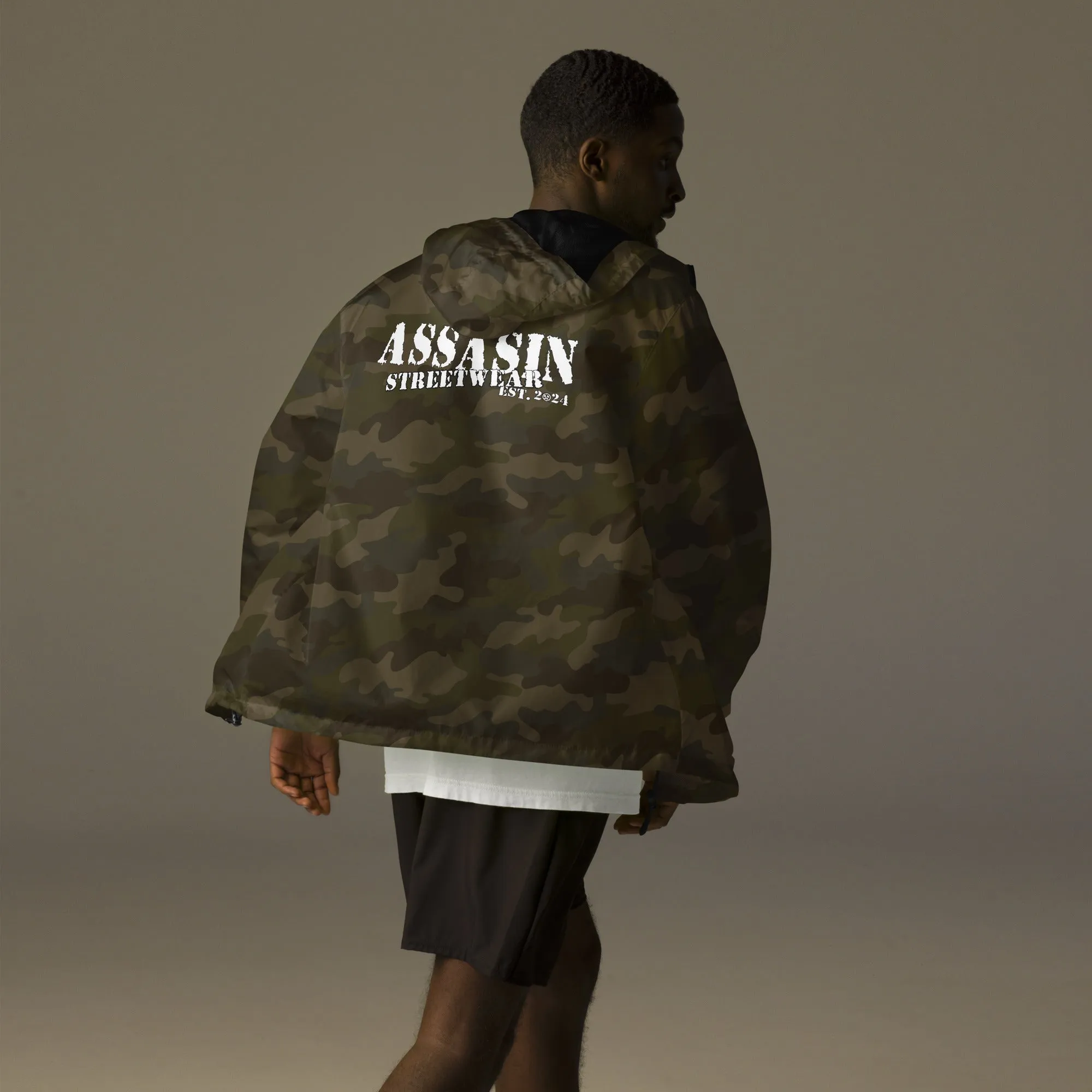 Assassin Streetwear lightweight zip up windbreaker