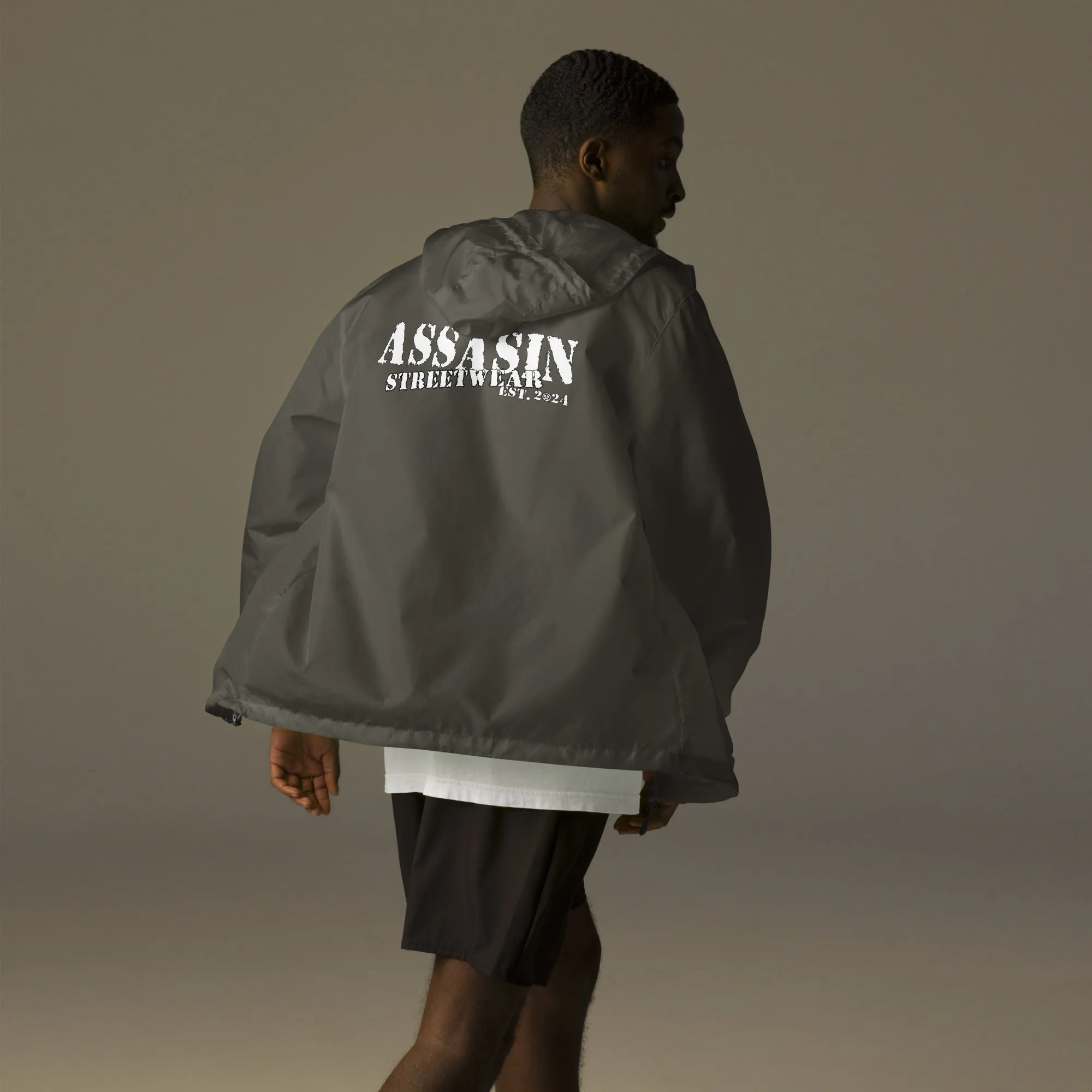 Assassin Streetwear lightweight zip up windbreaker