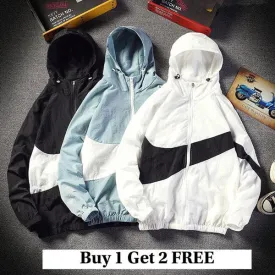 Buy 1 Get 2 Free Lightweight Summer Windcheater For Men