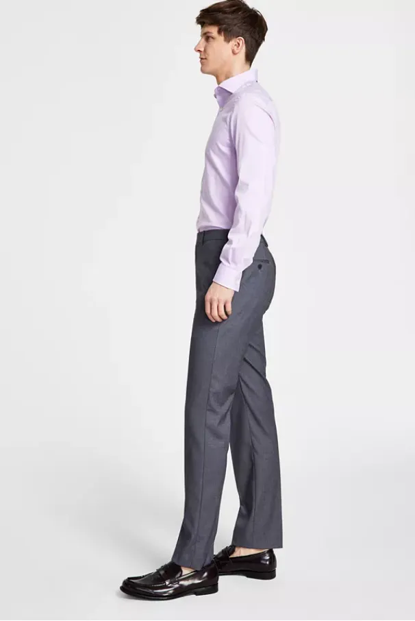 Calvin Klein Mens Slim fit Dress Pants 46 / 30 Grey