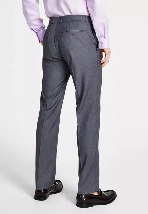 Calvin Klein Mens Slim fit Dress Pants 46 / 30 Grey