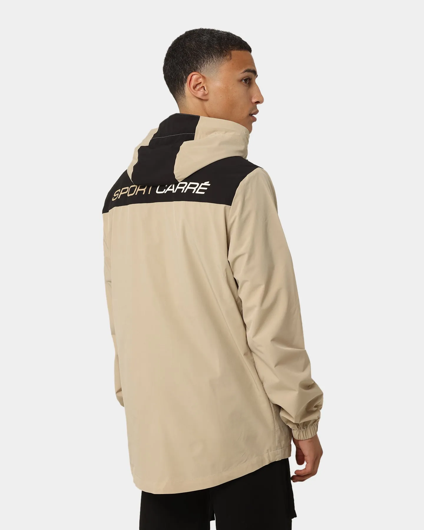 Carré Automobile Motion Windbreaker Jacket Stone