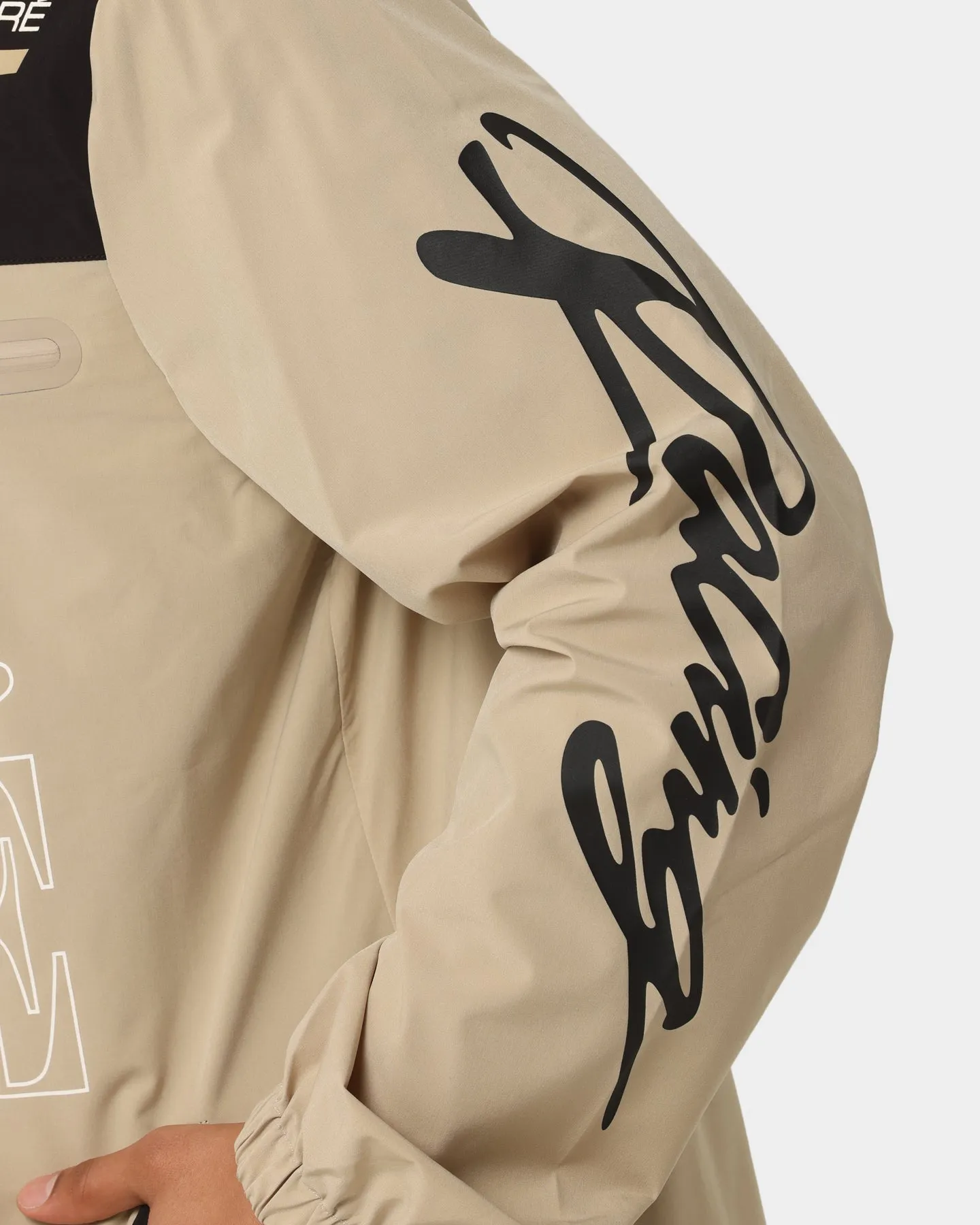Carré Automobile Motion Windbreaker Jacket Stone
