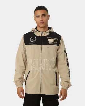Carré Automobile Motion Windbreaker Jacket Stone