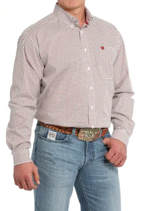 CINCH PLAYING CARD PRINT BUTTON DOWN WESTERN SHIRT
