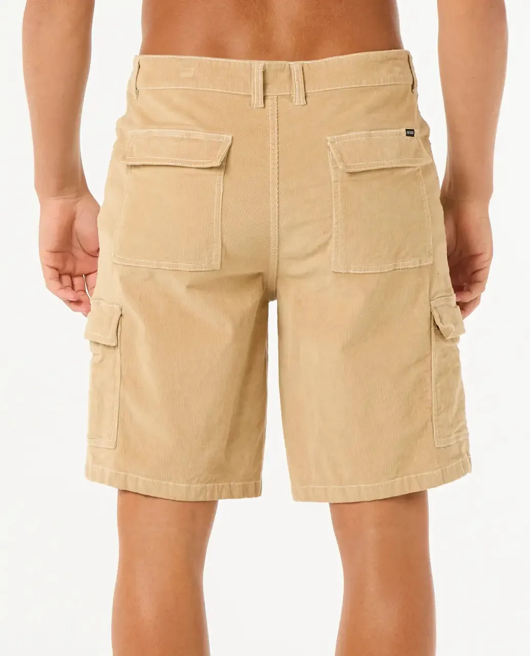 Classic Surf Cord Cargo Walkshorts in Khaki