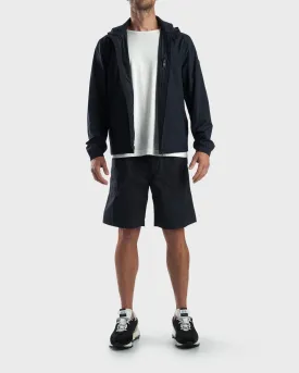 Dark Blue Technical Foldable Jacket
