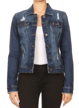 Dark Stone Wash Denim Jacket