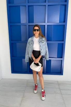Double Zip Front Skirt