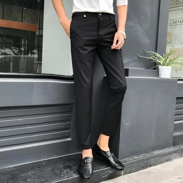 Fashion Slim Fit Formal Pants