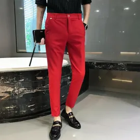 Fashion Slim Fit Formal Pants