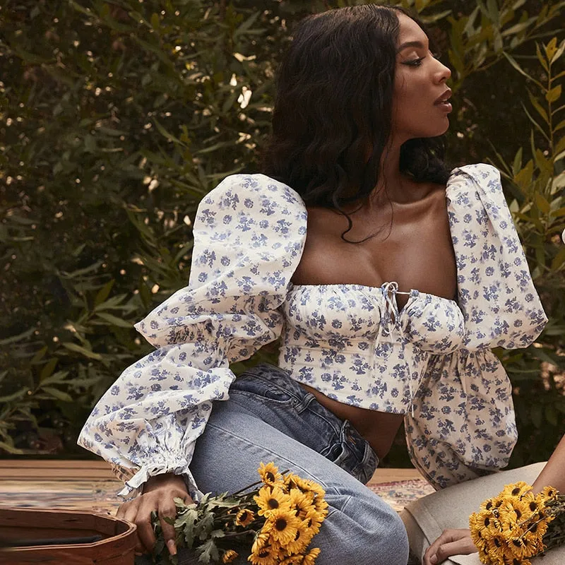 Floral Print crop top