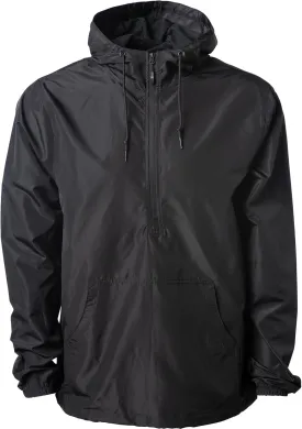 Global Blank Men's Lightweight Packable Windbreaker Jacket Water Reistant Zip Up Hoodie for Men