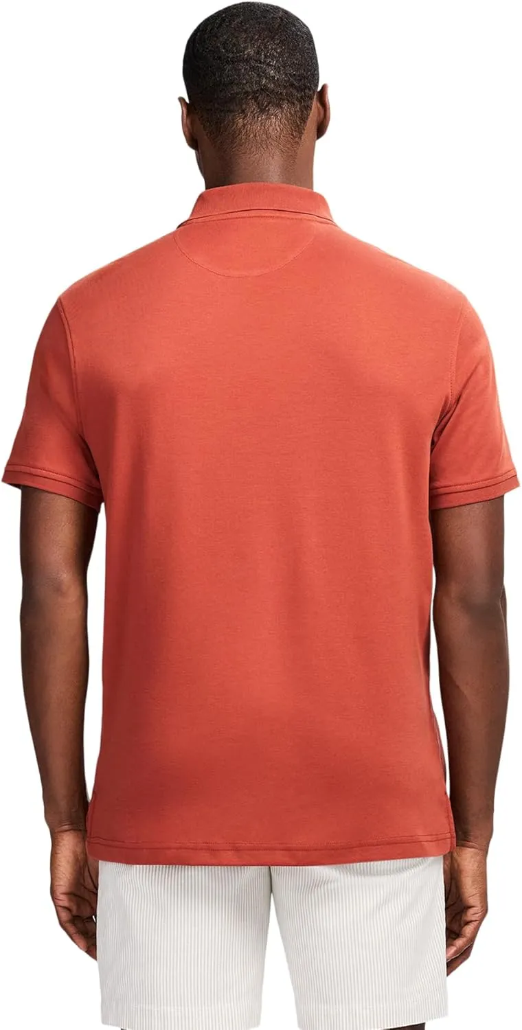 IZOD Men's Short Sleeve Interlock Polo Shirt