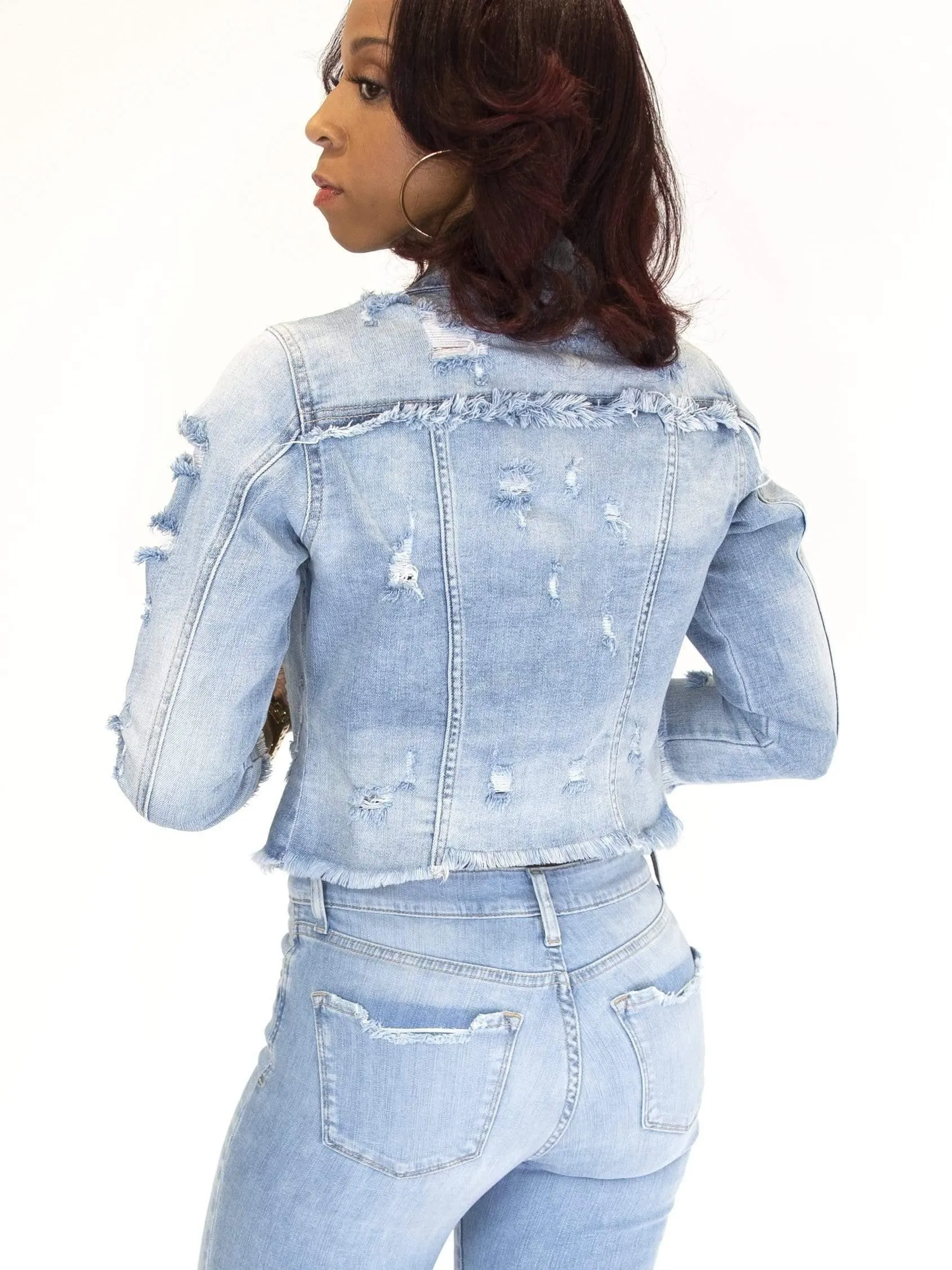 Jean Drama | Medium Wash Denim Jacket
