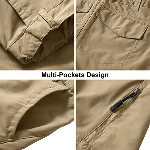 Kids’Cargo Pants, Youth Boys' Hiking Pants, Casual Outdoor Quick Dry Boy Scout Uniform Trial Pants Trousers - - 4-5 Years