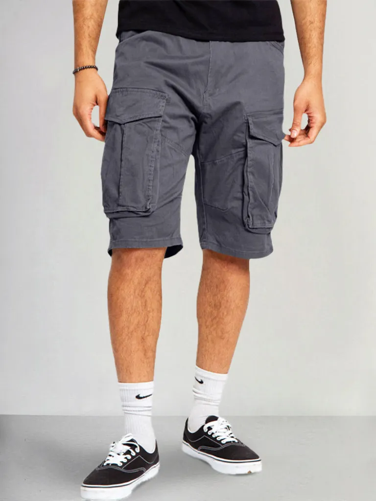 Loose Fit Outdoor Cargo Shorts