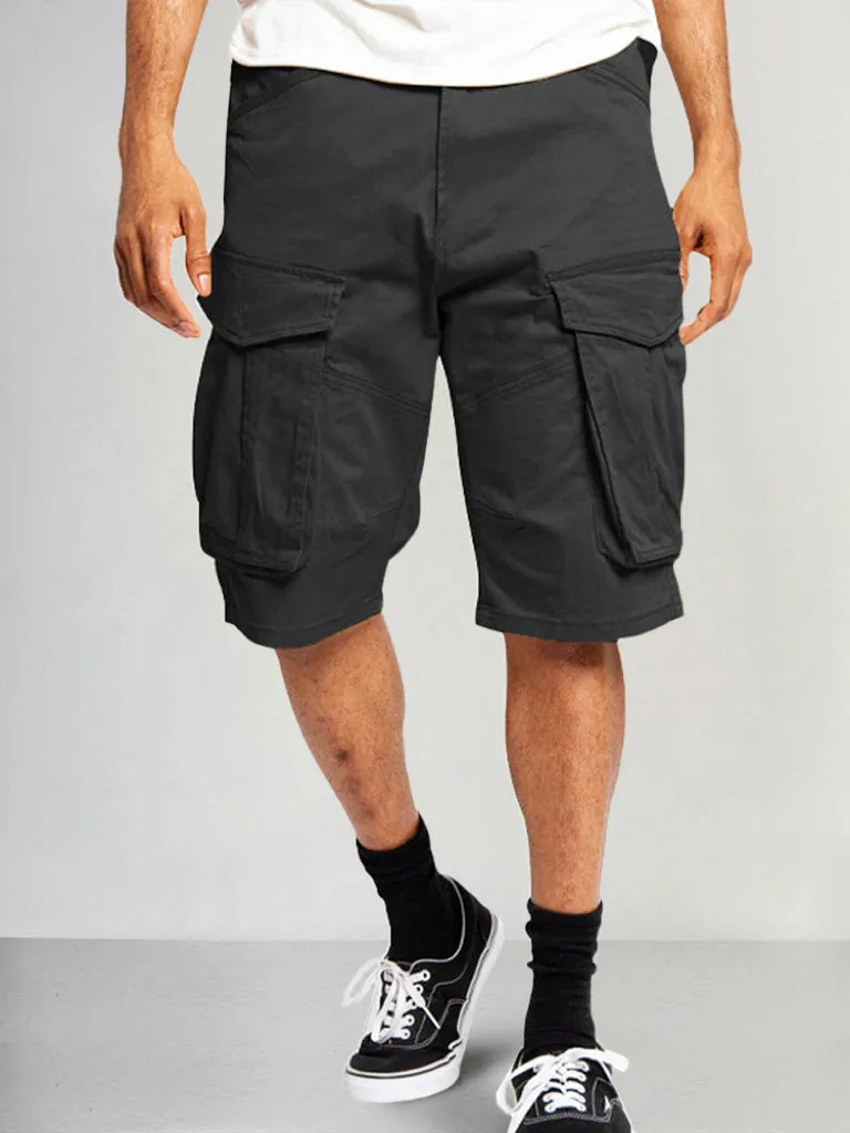 Loose Fit Outdoor Cargo Shorts