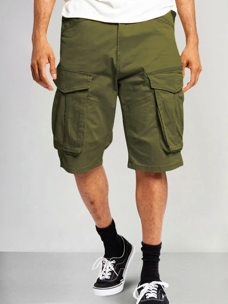 Loose Fit Outdoor Cargo Shorts