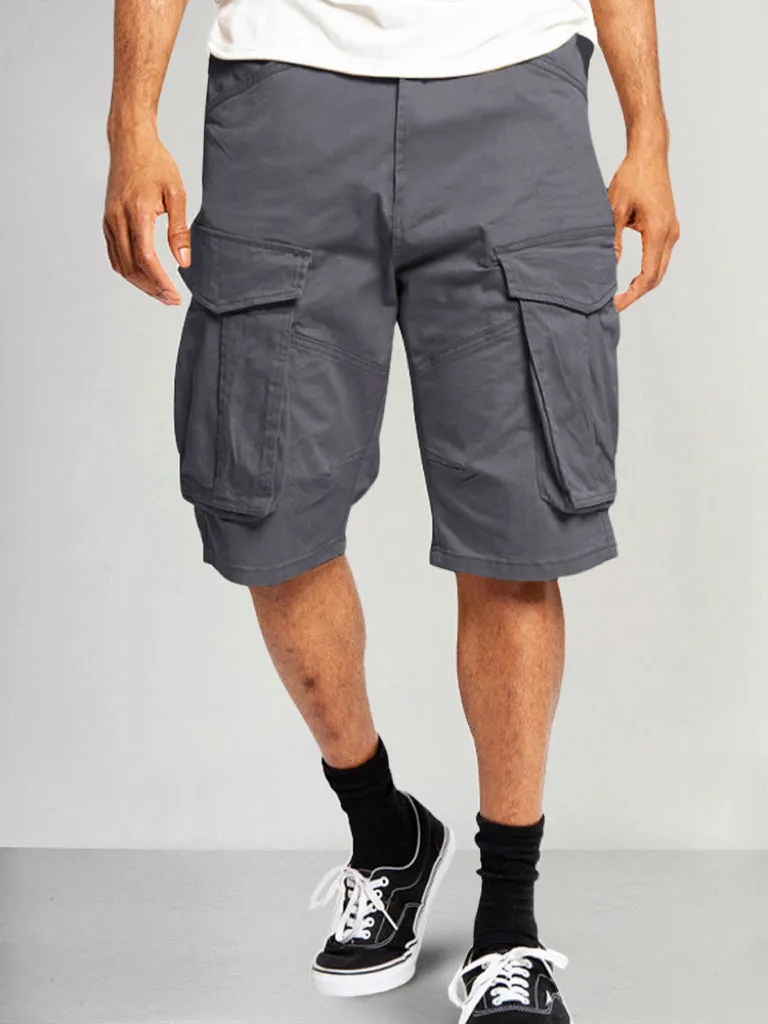 Loose Fit Outdoor Cargo Shorts