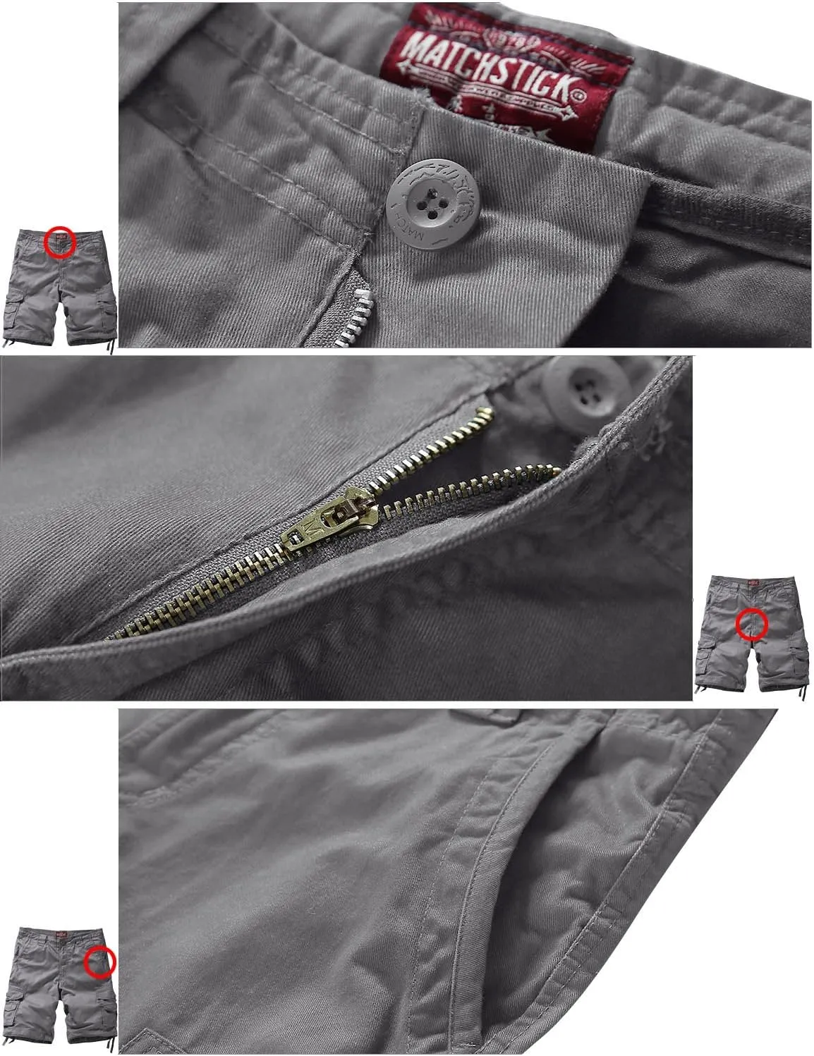 Match Men's Wild Cargo Shorts