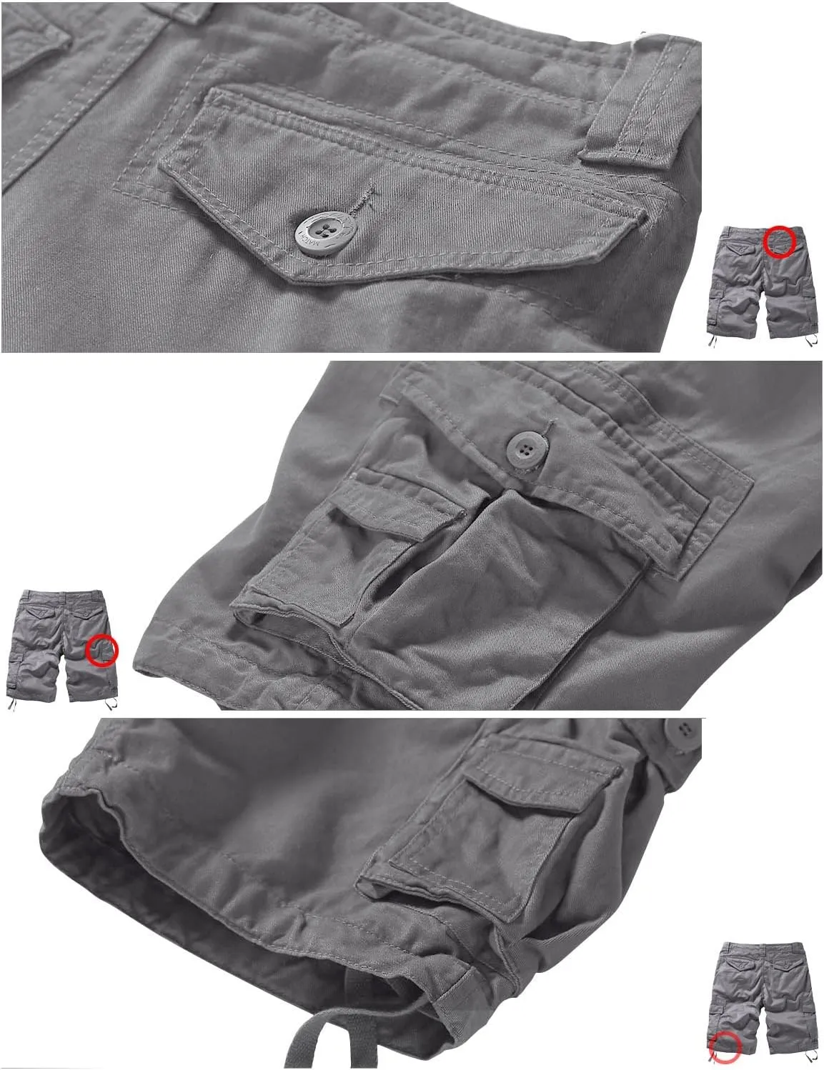 Match Men's Wild Cargo Shorts