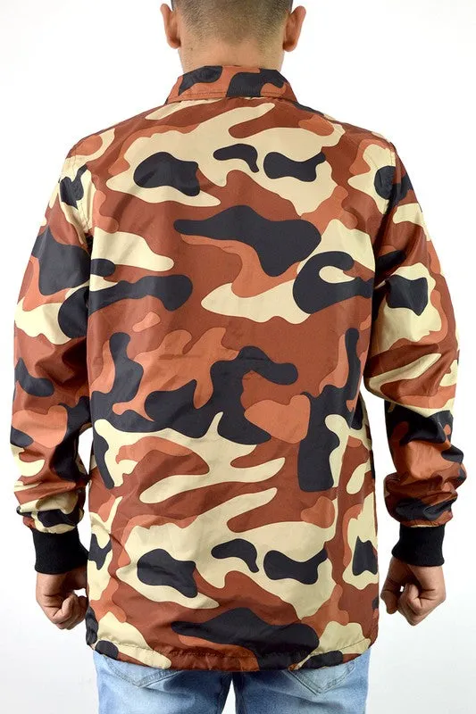 MEN Casual Lightweight Windbreaker Jacket