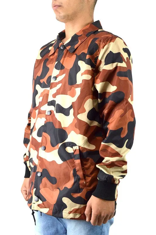 MEN Casual Lightweight Windbreaker Jacket