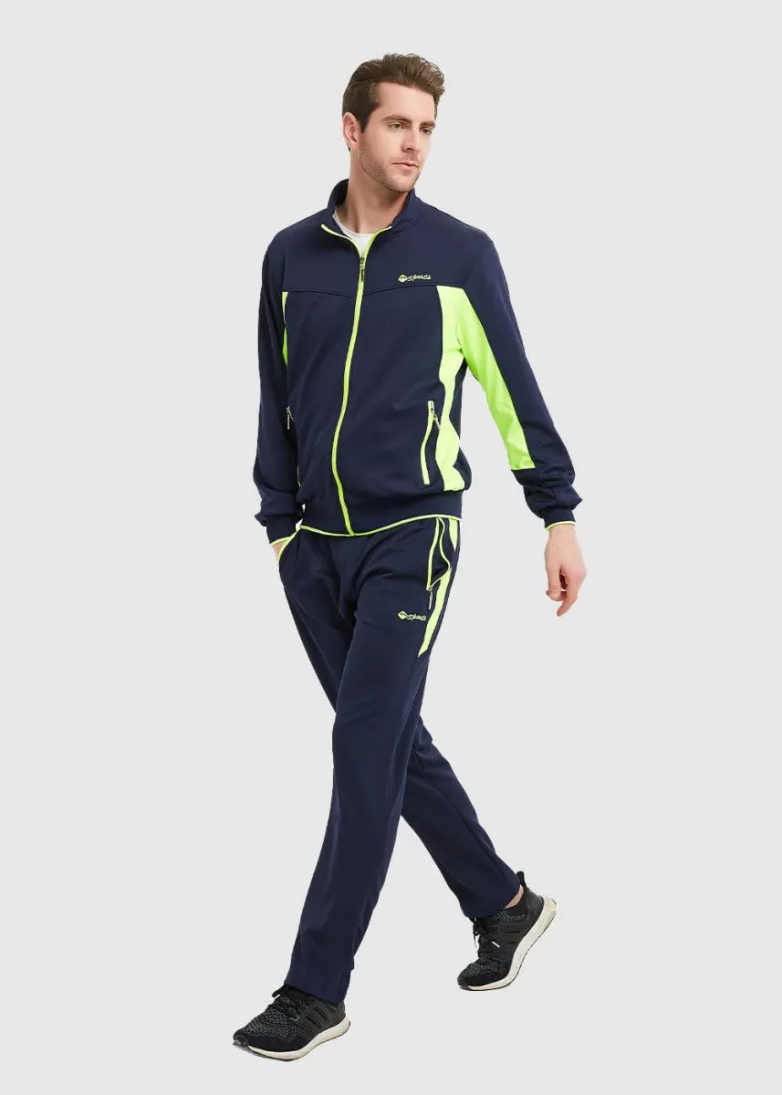 Men's Athletic Casual Full Zip Suit