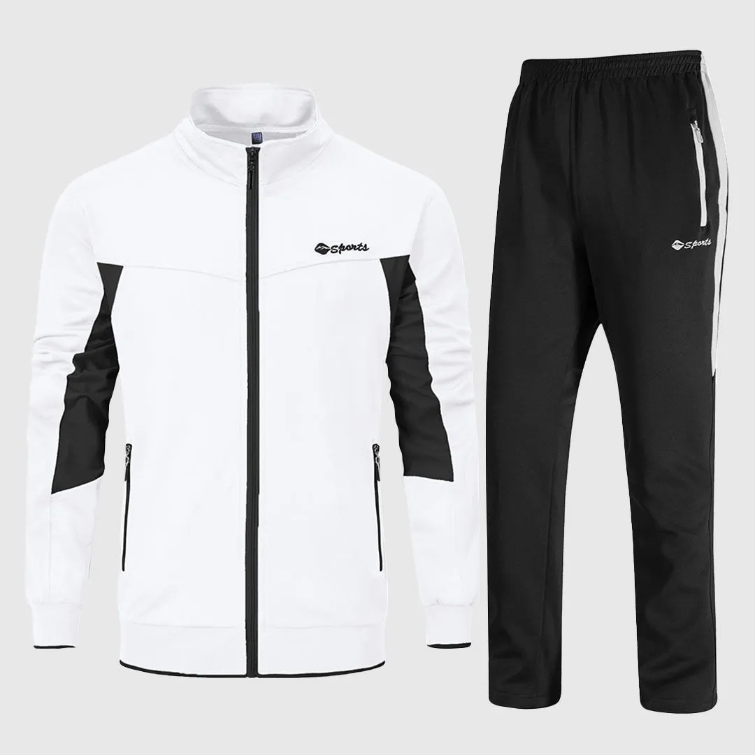 Men's Athletic Casual Full Zip Suit
