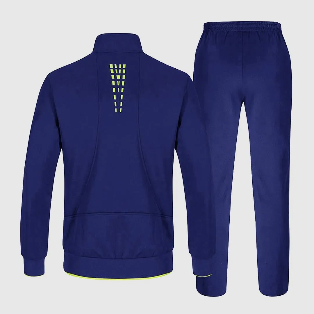 Men's Athletic Casual Full Zip Suit