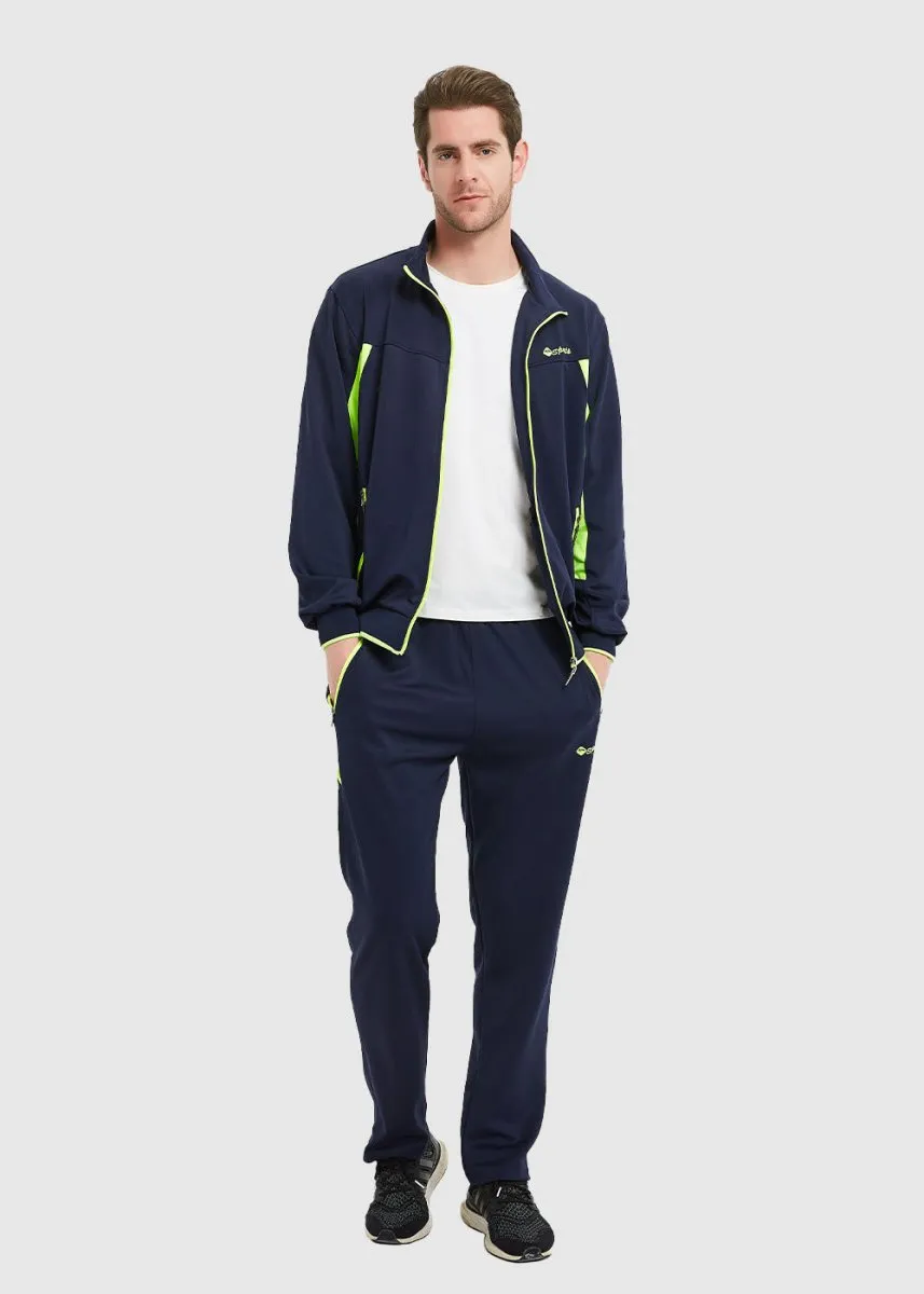 Men's Athletic Casual Full Zip Suit