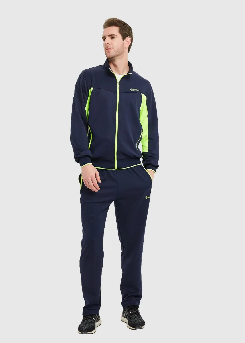 Men's Athletic Casual Full Zip Suit
