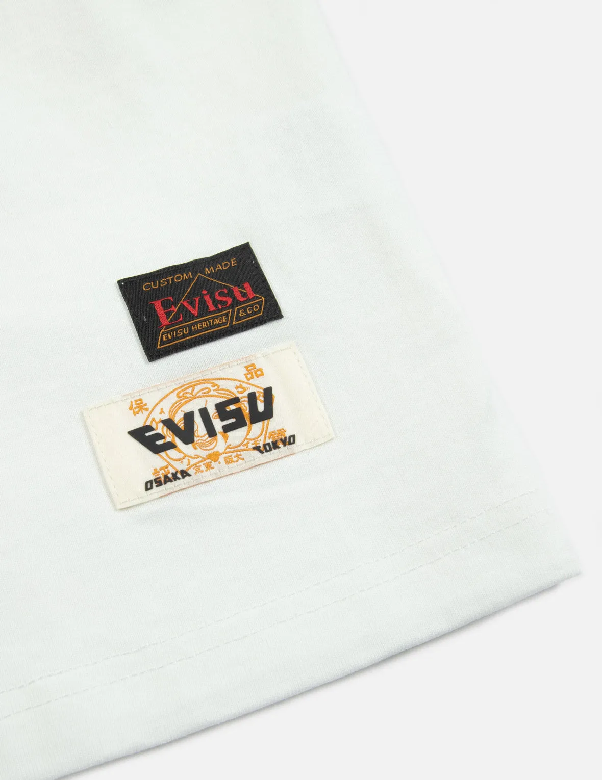 Multi-Logo and Graphic Print Patchwork T-Shirt