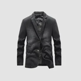 MV Fitted Business Casual Denim Jacket
