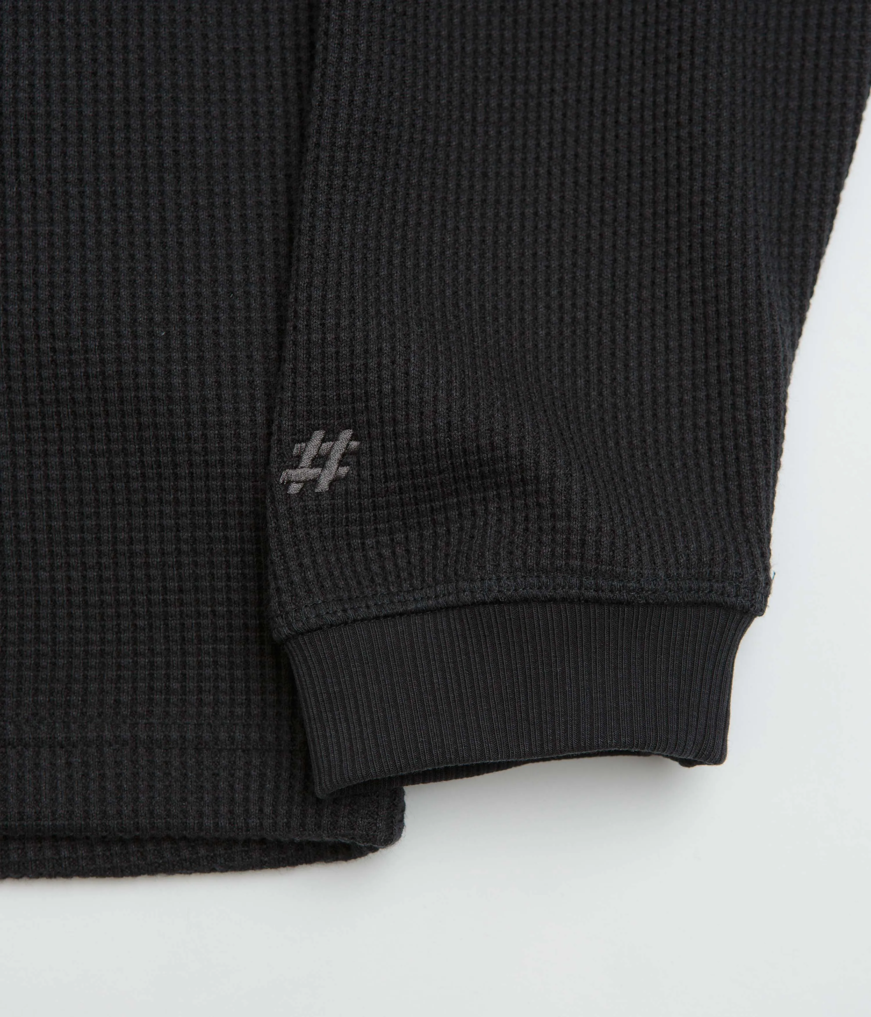 New Balance Numeric Henley Long Sleeve T-Shirt - Black
