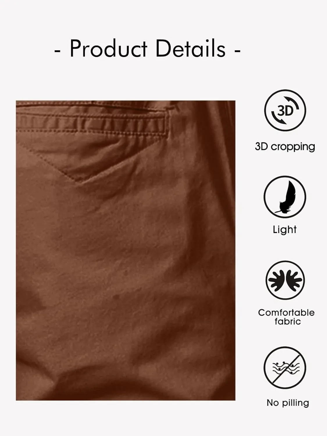 Oymyakon Men's Stretch Chino Short Slim Fit 10" Inseam Flat Front Shorts Summer Cotton Casual Shorts with Pocket
