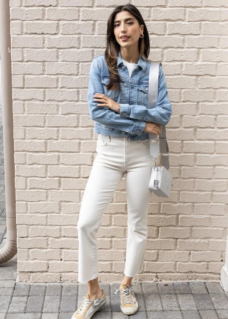 Pistola Saba Fitted Denim Jacket