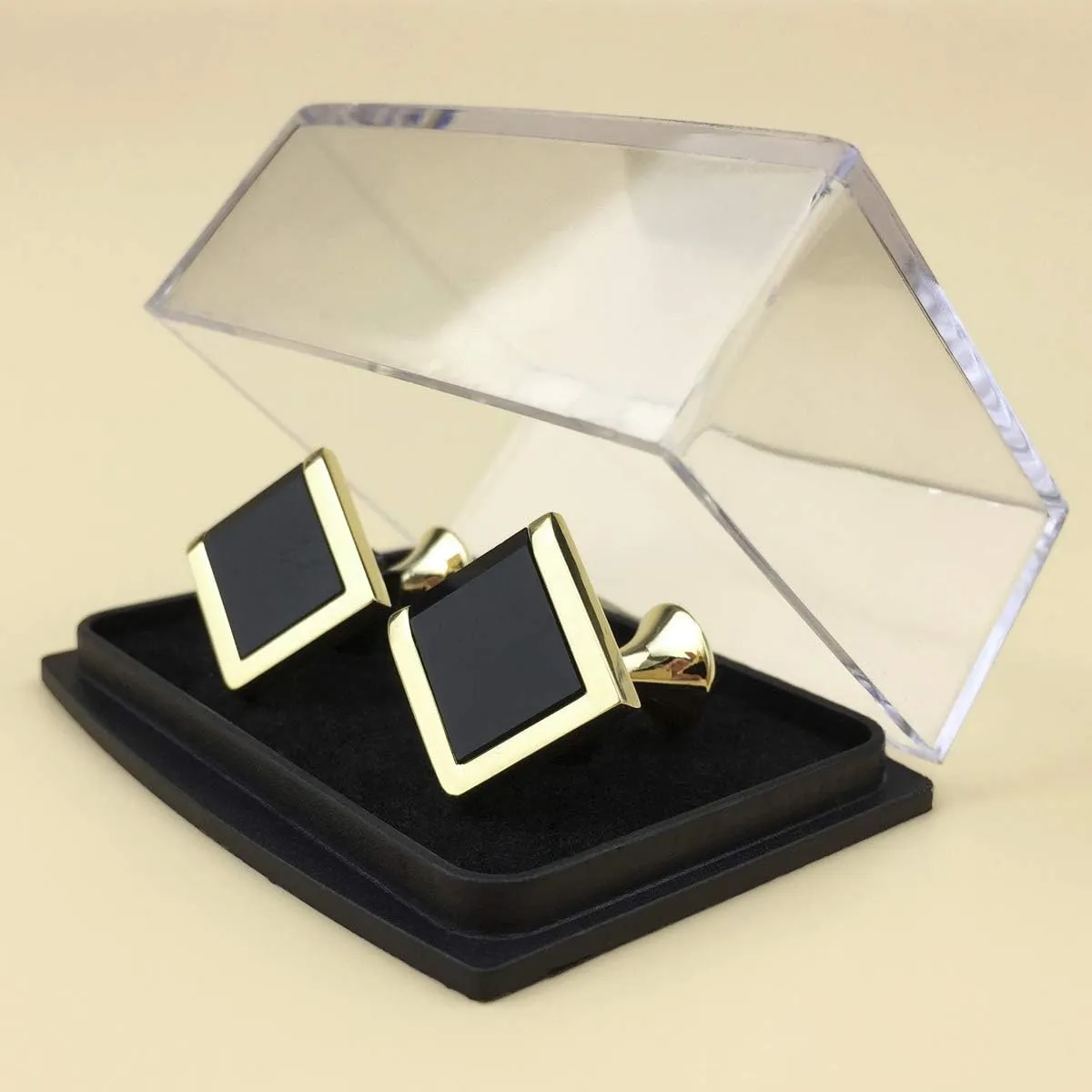 S&W Wedding Cufflinks for Men Cuffs with Gift Box Business for Tuxedo Shirts