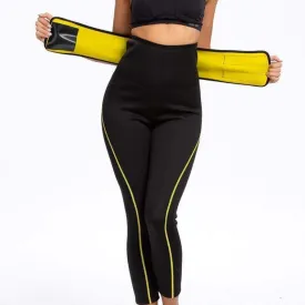Sports Black High Waisted Gym Sweat Legging For Women