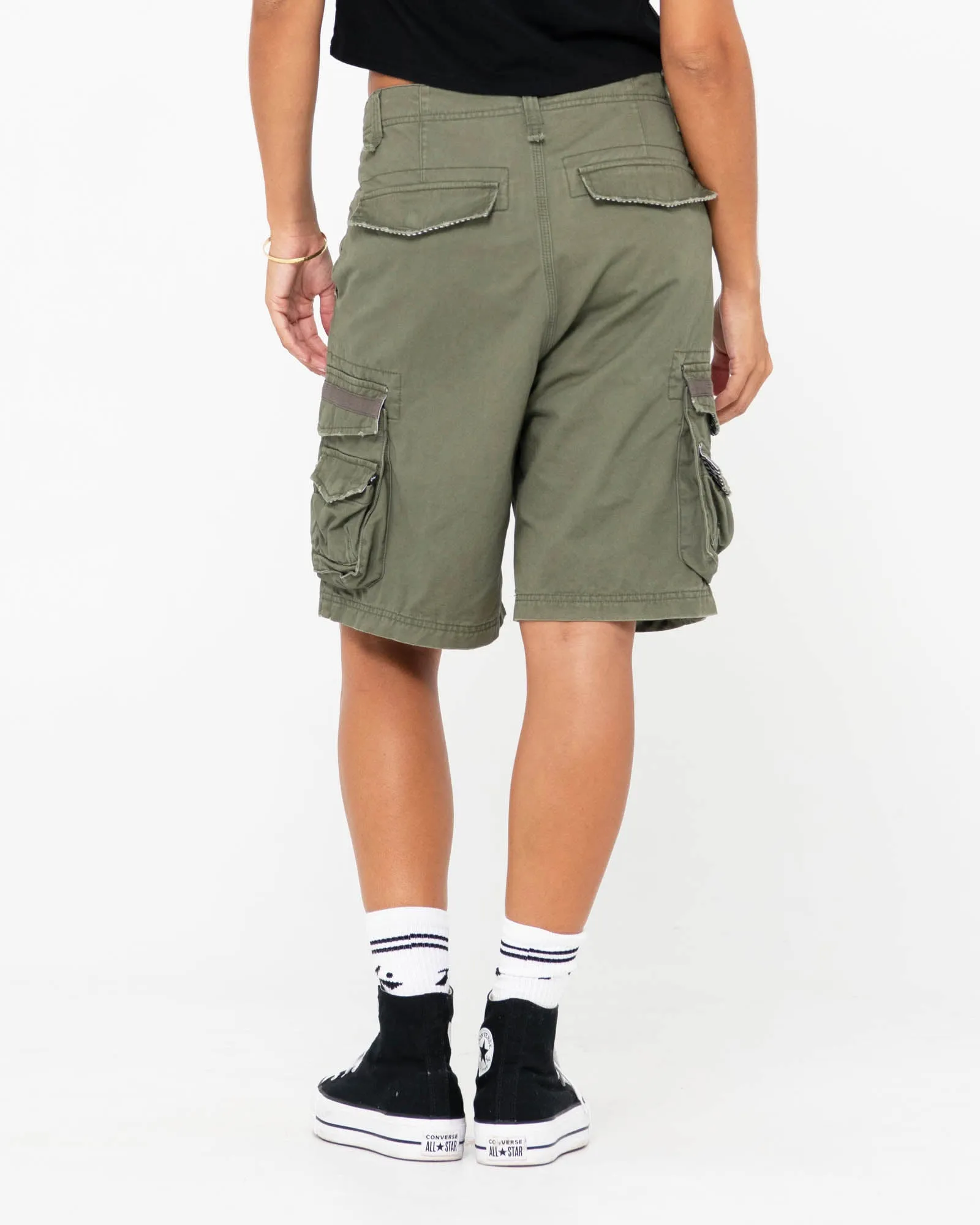 Tank Girl Low Rise Loose Fit Cargo Short