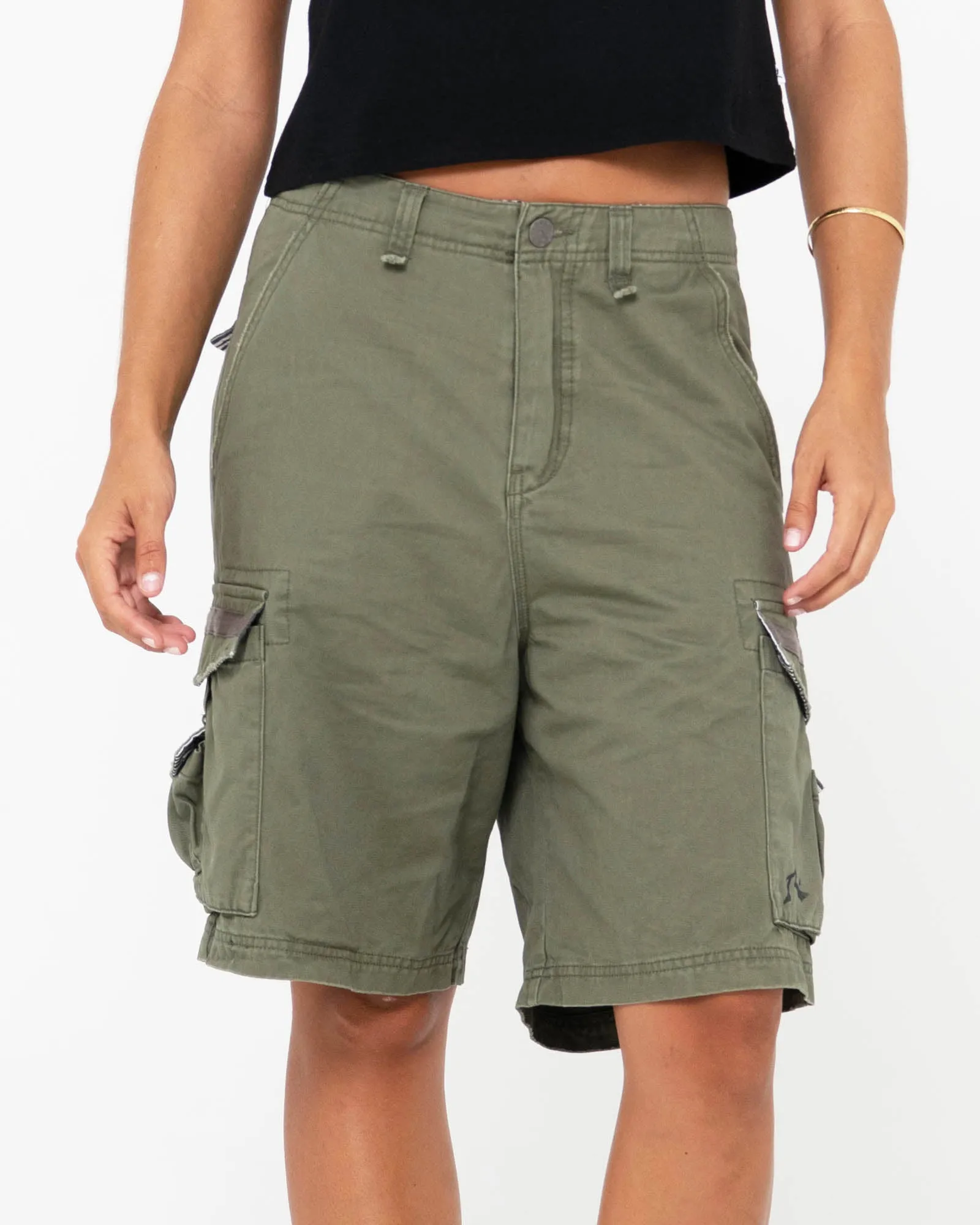 Tank Girl Low Rise Loose Fit Cargo Short