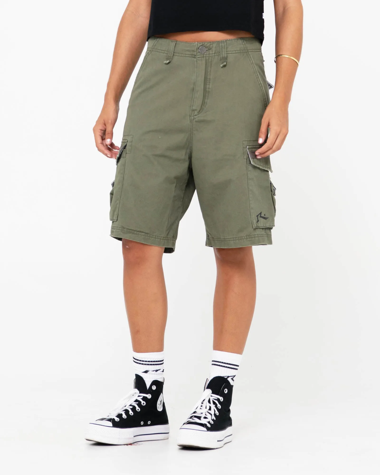 Tank Girl Low Rise Loose Fit Cargo Short