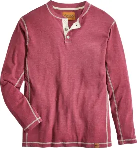 Venado Henley Long Sleeve Shirts for Men - Mens Henley with Flex Material