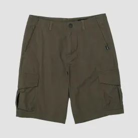 Volcom Grande Barracks 22" Cargo Shorts Wintermoss
