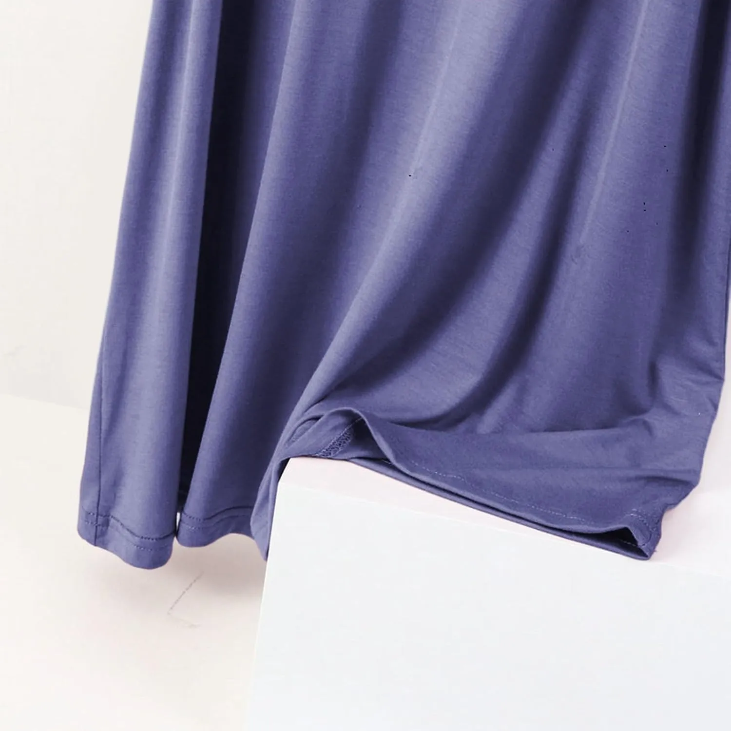 Women's Casual Spaghetti Strap Summer Dress Pure Color Round Neck Loose Fit Home Daily Wear Comfortable Slip