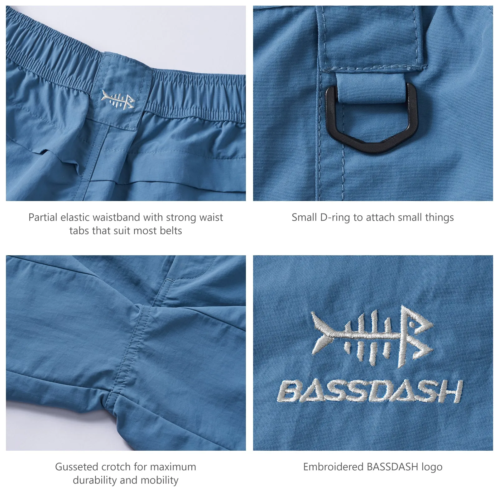 Youth 5in UPF 50  Quick Dry Fishing Shorts FP03Y