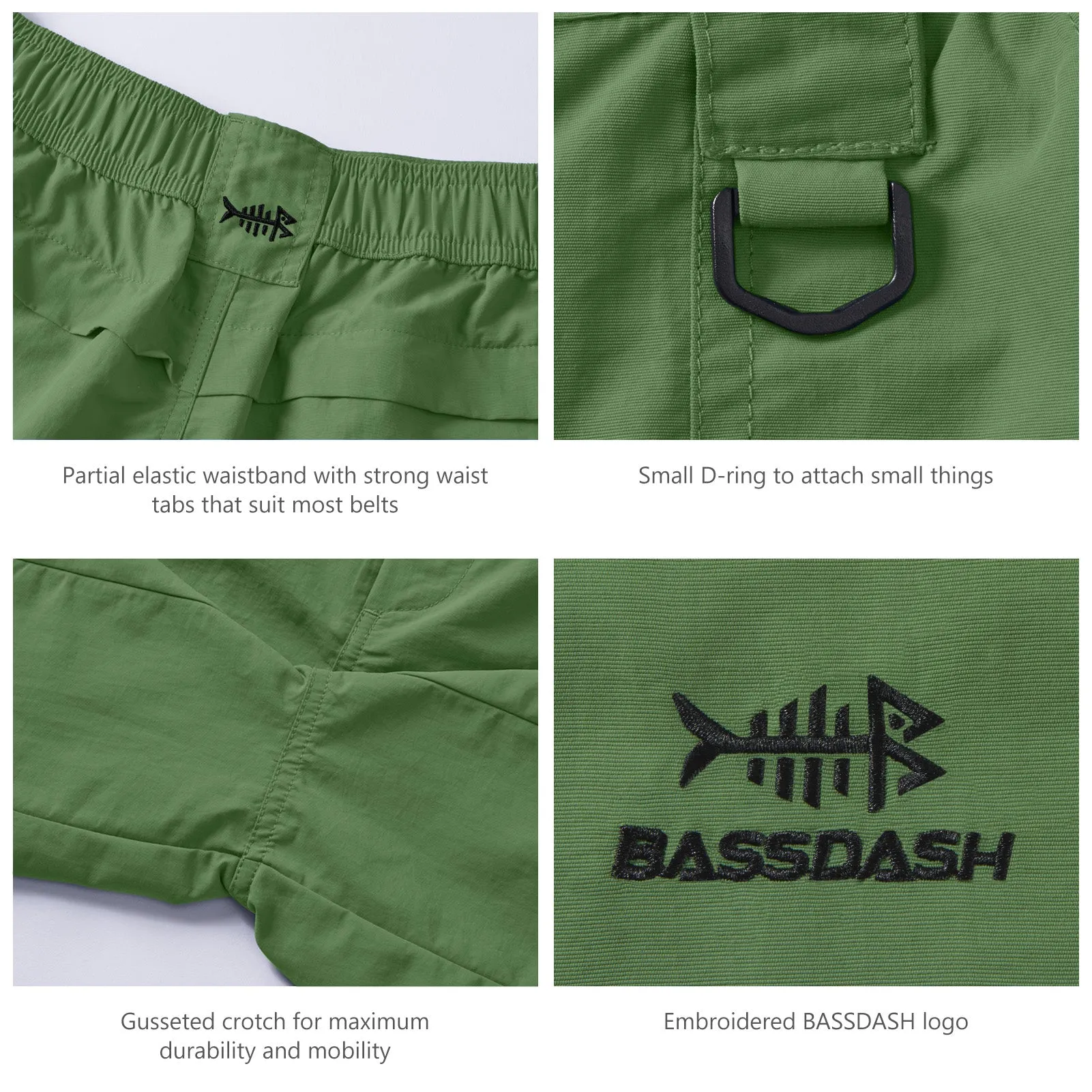 Youth 5in UPF 50  Quick Dry Fishing Shorts FP03Y