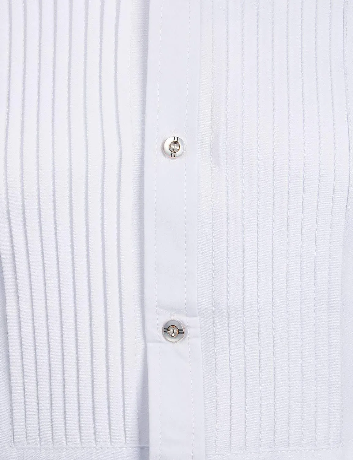 ZEROYAA Mens Slim Fit Long Sleeve Tuxedo Dress Shirts/Prom Performing Shirts